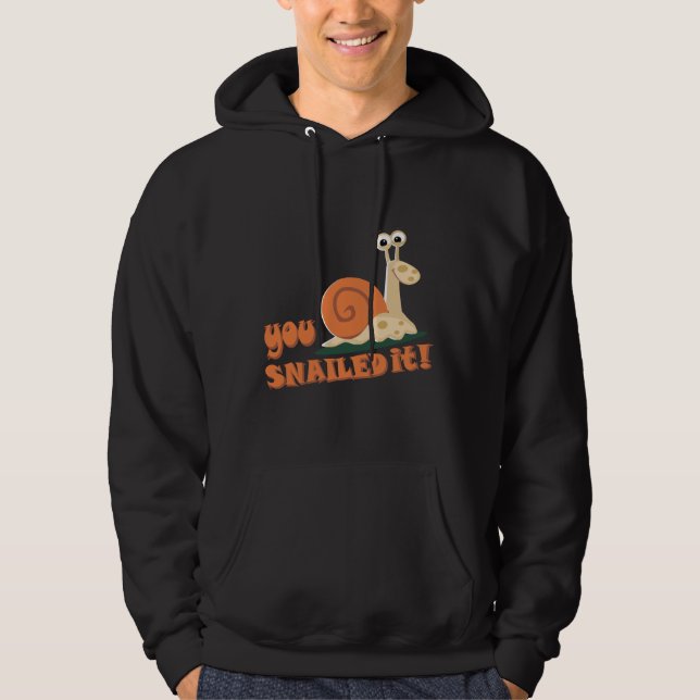 Du har gjort det bra hoodie (Framsida)