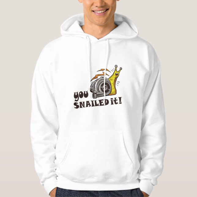 Du har gjort det bra hoodie (Framsida)