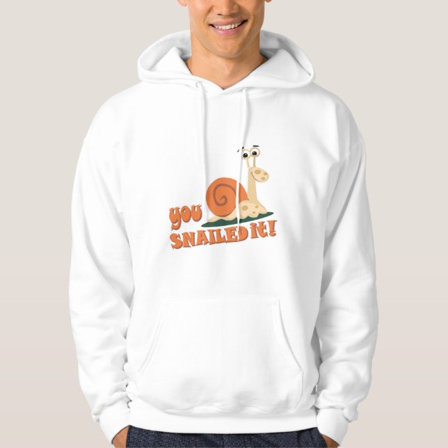 Du har gjort det bra hoodie (Framsida)