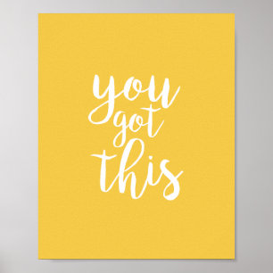 Du Har Gultens inspirationsoffert Poster