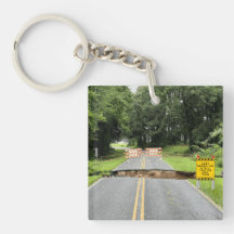 Du har Har den här akryliska nyckelkedjan