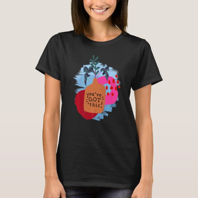 Du har Har det här motiv att säga och Abstrakt T Shirt (Framsida)