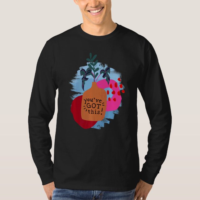 Du har Har det här motiv att säga och Abstrakt T Shirt (Framsida)