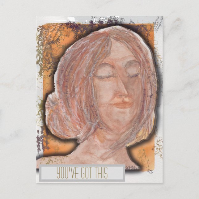 Du har Har det här vykortet Helg Vykort (Framsida)