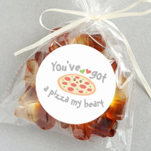 Du har Har en Pizza My Heart Lunt Punny Food Humor