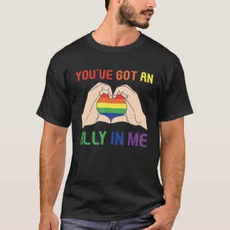 Du har Har och Ally i LGB-Pridet i månaden T Shirt