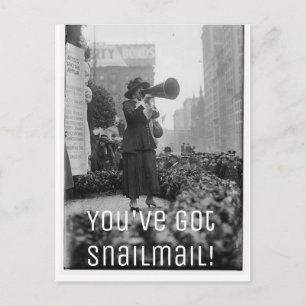 Du har Har Snailmail Postcard Vykort