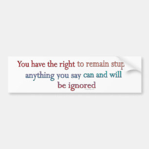 Du har Höger att stanna kvar vid stam Bildekal