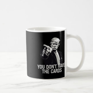 Du Har Inga Kort Donald Trump USA Vs Ukraina  Kaffemugg