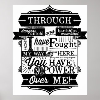 Du har ingen makt över mig poster