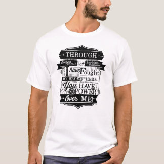 Du har ingen makt över mig t shirt