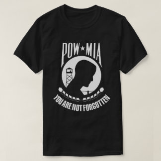Du har inte glömt bort POW/MIA T Shirt