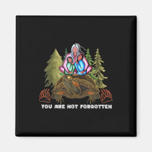 Du har inte glömt in Native American Women Mmiw Magnet
