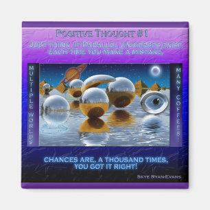DU HAR IT-HÖGER! ~ Roligt Philosophy Magnets Magnet