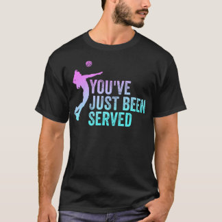 Du Har Just Blivit Serverad Roligt T Shirt