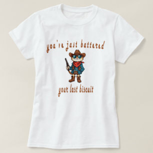 Du har just mist din sista bikuit, en fin katt t shirt