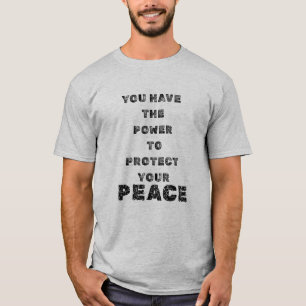 du har kraften att skydda t shirt