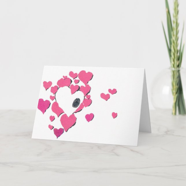 "DU HAR LÄMNAT DIN MARK PÅ MIG" KORT (Framsida)