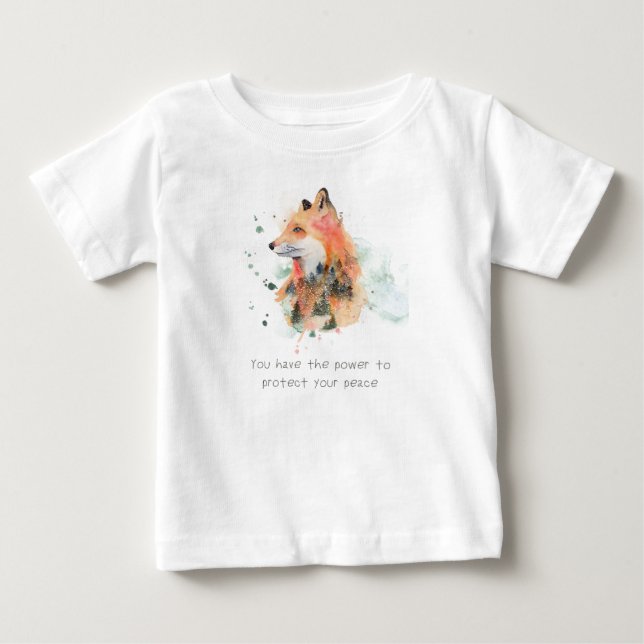 Du har makten att skydda din fred t shirt (Framsida)