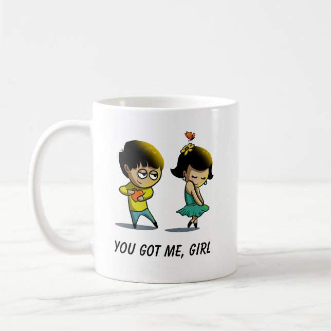 DU HAR MIG, GIRL Mugg (Vänster)