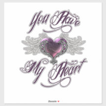 Du har min Anpassningsbar av Rosa i hjärtat, skure