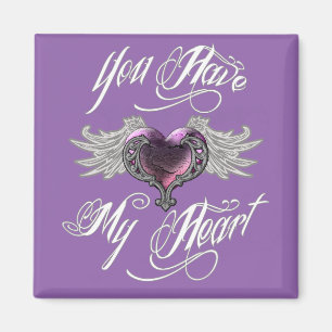 Du har min Rosa Magnet