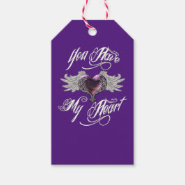 Du har mitt hjärta presentetikett