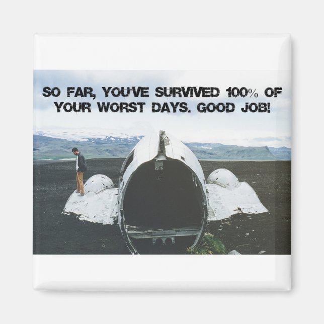 Du har Överlevt Magnet (Framsidan)