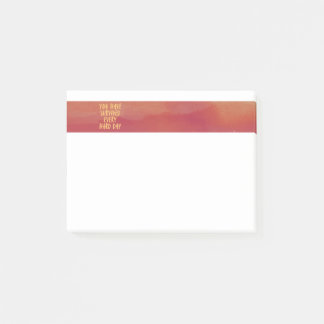 Du Har Överlevt Varje Svår Dag Post-It Block