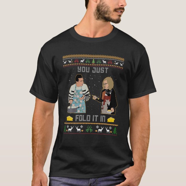 Du har precis flugit i Chee.se Julafton fuly T Shirt (Framsida)