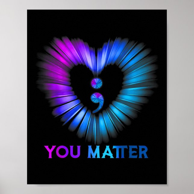 Du har problem med självmordsmedvetande och föreby poster (Framsidan)