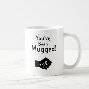 Du har rånats! kaffemugg