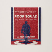 Du har ritats in i poop Squad - Baby Reveal