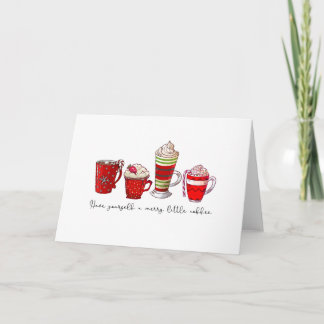 Du har själv en Merry Little Coffee Julafton Kort