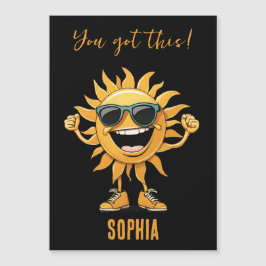 Du Har Sol med solglasögon..