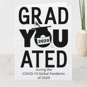 Du har studerat under den globala pandemin 2020 Bi Kort