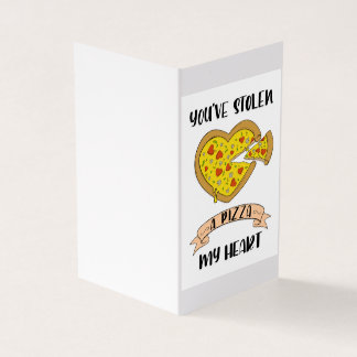 Du har stulen A Pizza mitt hjärta Kort