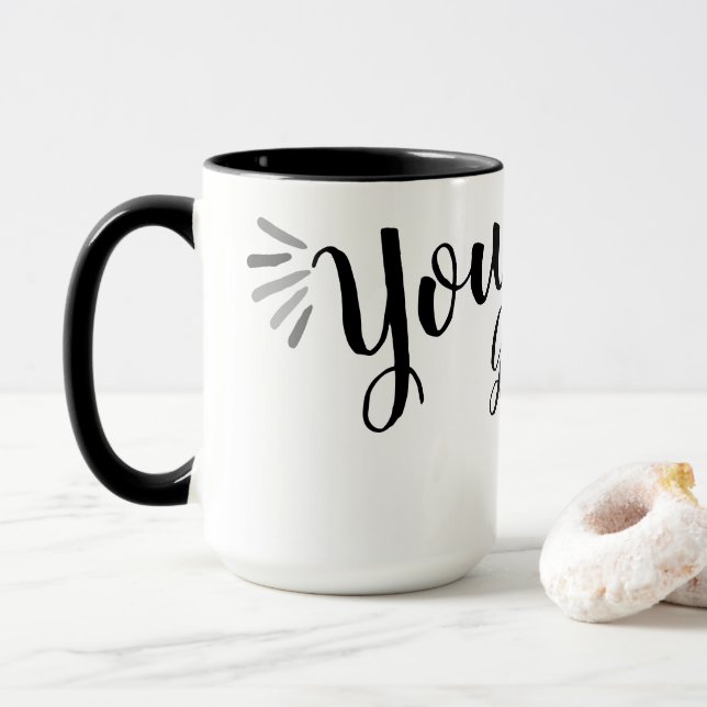 "Du Har this " Energies Mugg (Med munk)