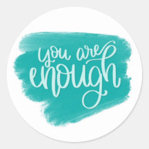 Du har tillräckligt med rund etikett