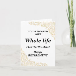 Du har tjänat det Helgdag Card - Pension Greetin Helgkort