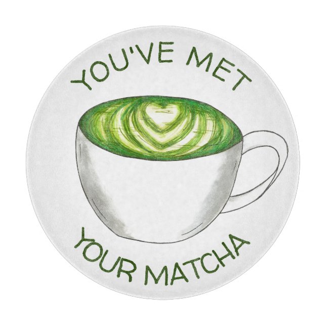 Du har träffat din Match Matcha Grönt Tea Latte Kä (Framsidan)