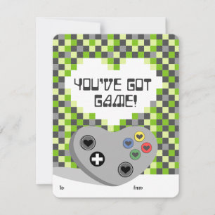 Du har Valentineser för Har Game Clever Classroom Julkort