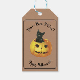 Du har varit BOOed Halloween Presentetikett