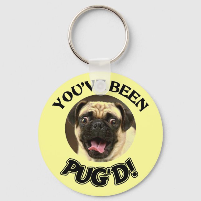 DU HAR VARIT BRA! KEYCHAIN NYCKELRING HUND PET (Framsida)