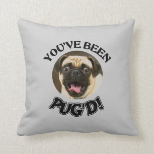DU HAR VARIT PUG'D! - ROLIG MOPS KUDDER KUDDE