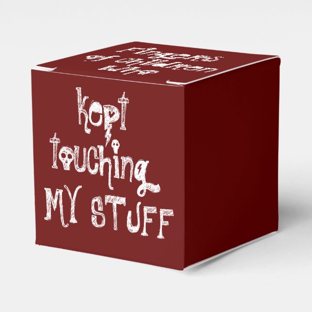 Du har varnats. presentaskar (Framsidan Sidan)