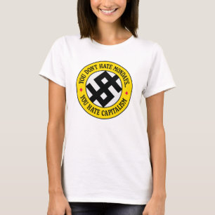 Du hatar inte måndag, du hatar kapitalism T-Shirt