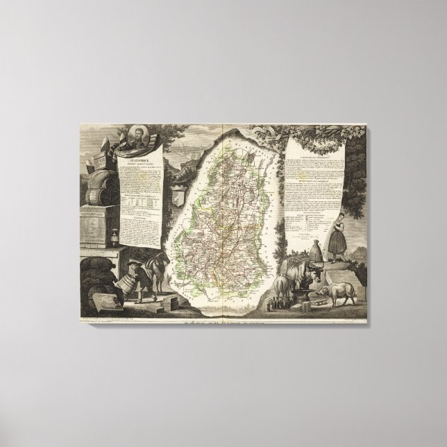 Du Haut Rhin Canvastryck (Framsida)