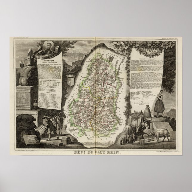 Du Haut Rhin Poster (Framsidan)