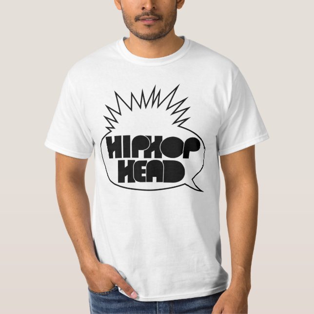 Du! Hiphop Head! T-skjorta  T Shirt (Framsida)